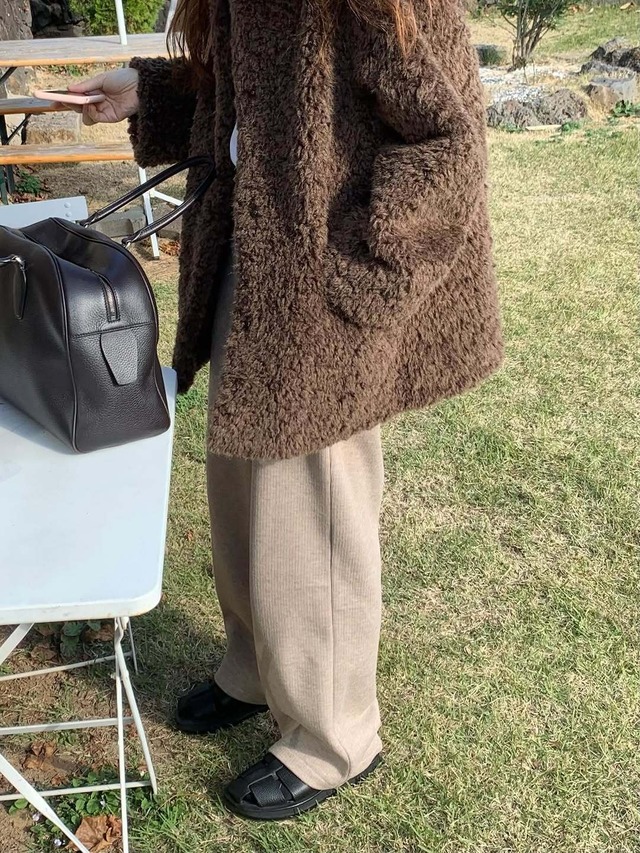 [LIFFEY] warm corduroy pants