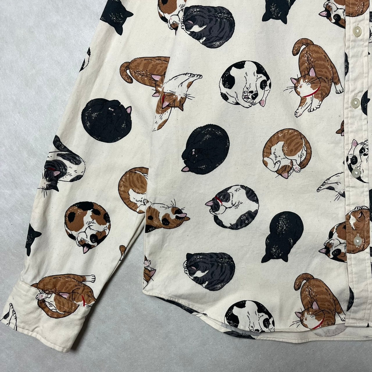 25AW新商品】まるねこ長袖シャツ 日本製 CIAO TOKYO 257-52【NEW