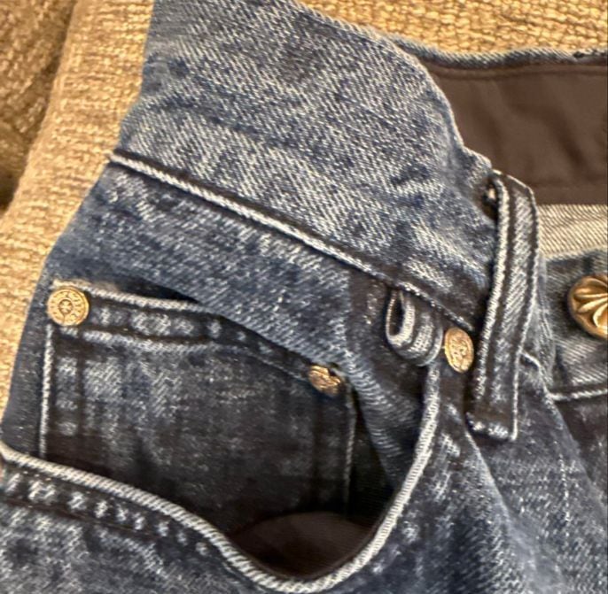 CHROME HEARTS クロムハーツ クロスパッチ デニム | chromehearts