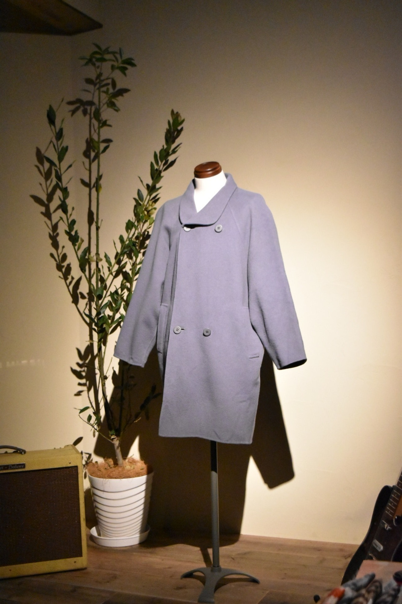"TAKEZO" 1980s Lavender purple coat