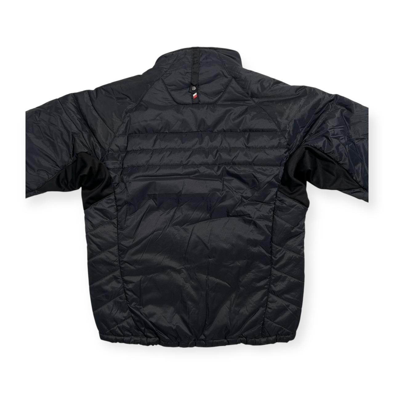 KUSHITANI クシタニ ジップアップ 中綿 ジャケット サイズ LL /メンズ/バイク/バイカー/ネイビー系×レッド系