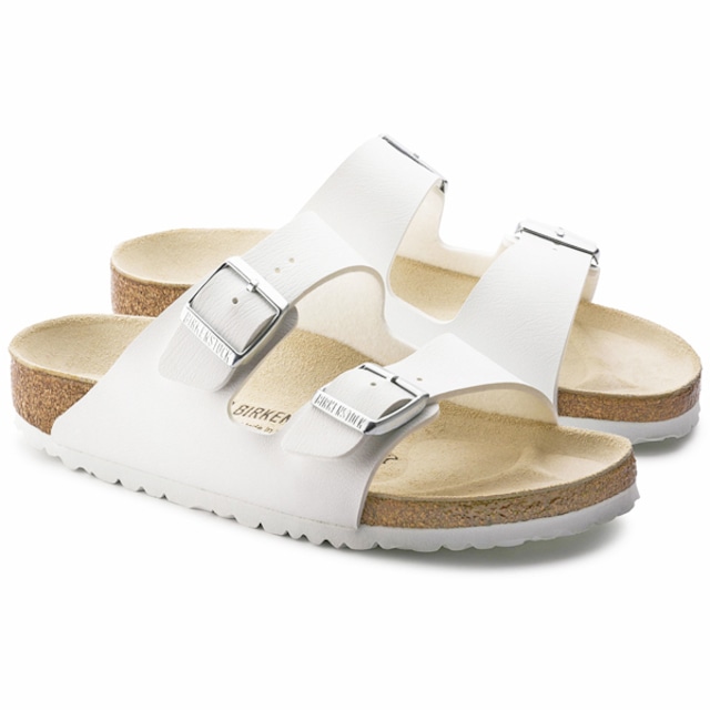 ［BIRKENSTOCK］Arizona／アリゾナ キッズ｜White（ホワイト）