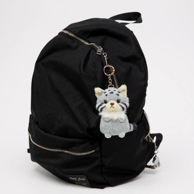 【ぬいぐるみチャーム】サバシロ／キーリング 猫 マスコット 動物 お土産 ギフト