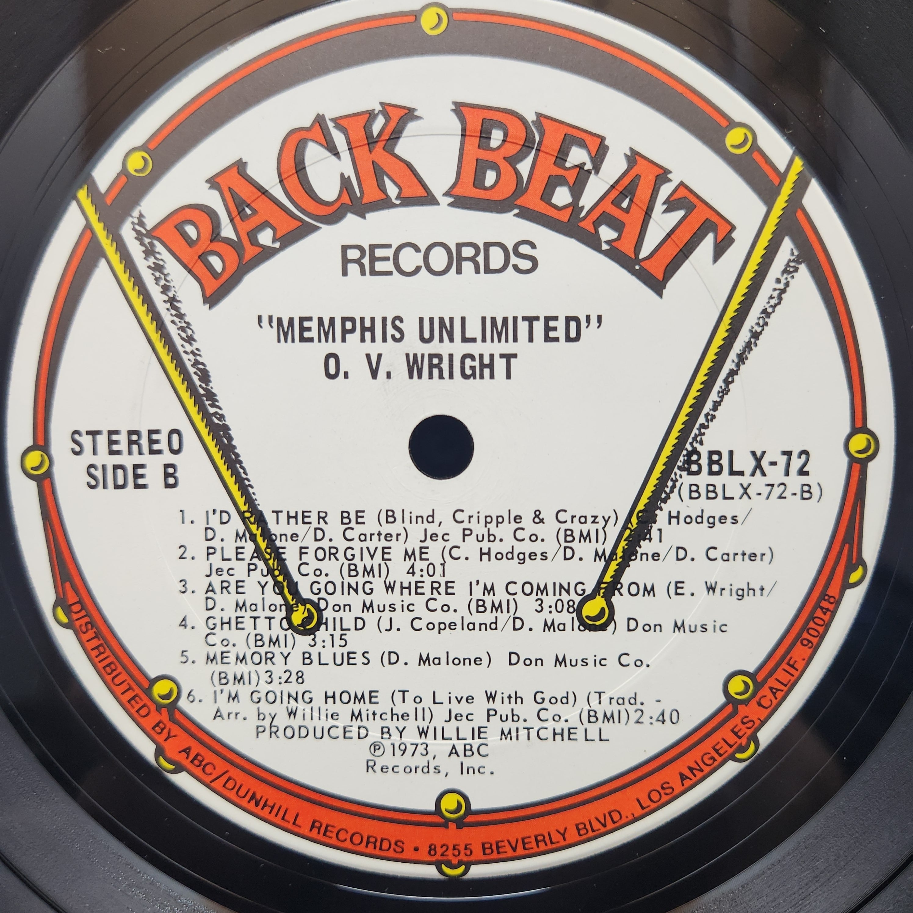 O.V. Wright / Memphis Unlimited [BBLX-72] - 画像4
