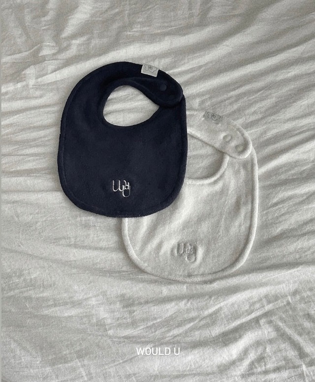 【即納】wouldU/ white bib
