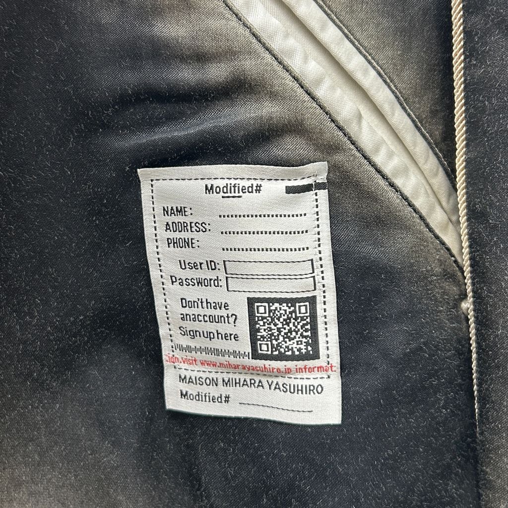 Maison MIHARA YASUHIRO メゾン ミハラヤスヒロ 25SS SOUVENIR JACKET