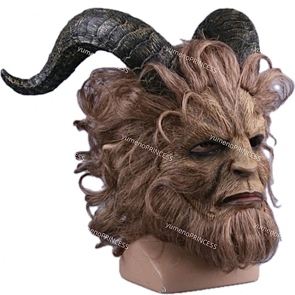 ディズニー 美女と野獣 実写版 野獣 コスプレ衣装 Dハロ マスク 被り物