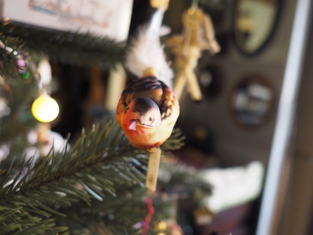 ~1990‘s AMERICA DEAD STOCK glass ornament