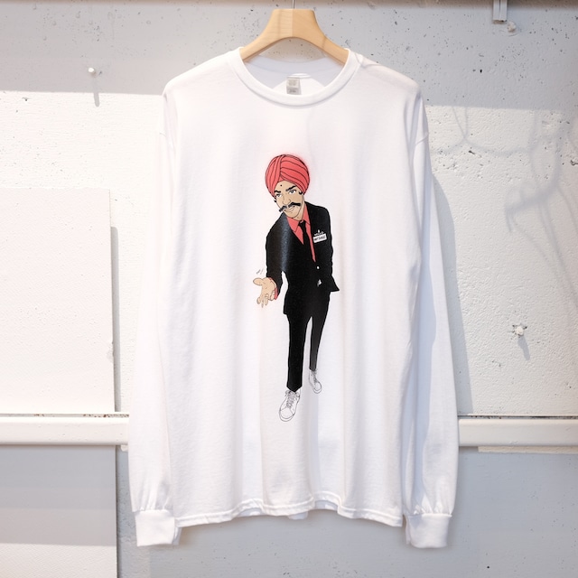 HOT FUDGE＜ホットファッジ＞Shake hands L/S Tee