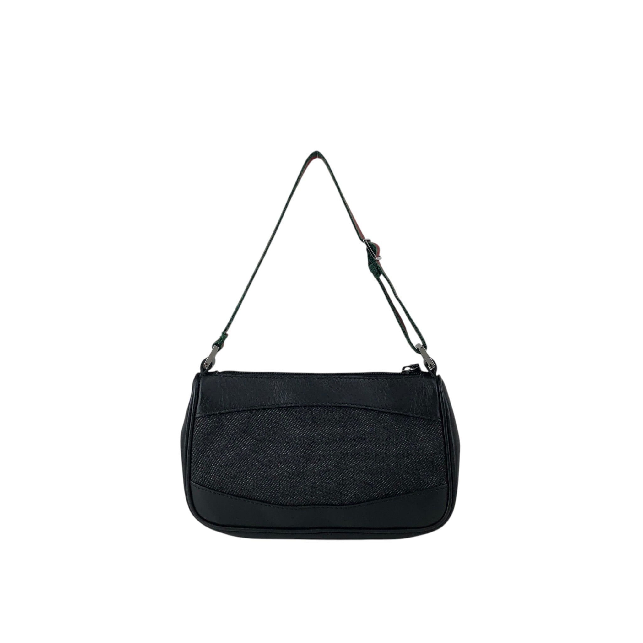 ハ*ム様 GUCCI シェリーライン　ボディバッグ　ブラック GUCCI グッチ シェリーライン ハンドバッグ ブラック キャンバス ミニ