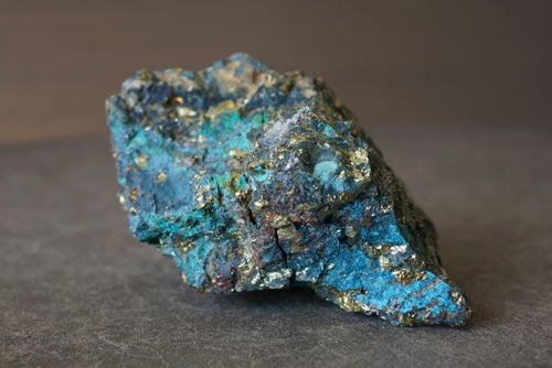 モロッコ産クリソコラ/チャルコパイライト Chrysocolla/Chalcopyrite 1319