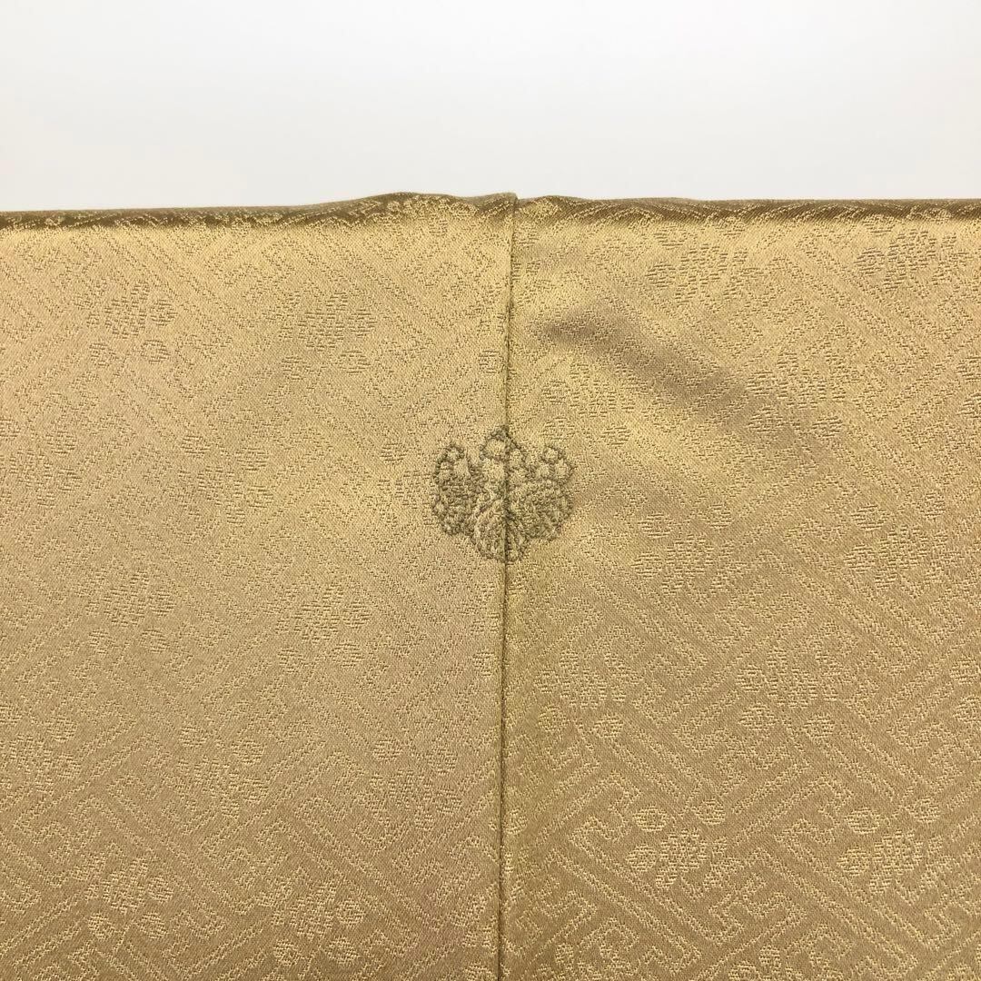 付下げ 美しい華柄模様金彩 暈し 丁子煤竹色 K-3610 | リユース着物  