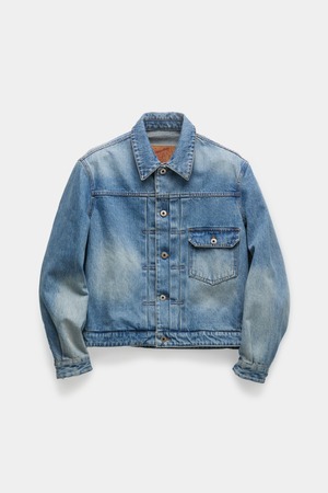 [COOR] Type 1 Washed Denim Trucker Jacket (Washed Indigo) 正規品 韓国ブランド 韓国通販 韓国代行 韓国ファッション クール クーア クアー COOR 日本 店舗