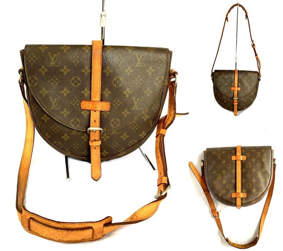 ルイ ヴィトン LOUIS VUITTON モノグラム シャンティ GM クロスショルダーストラップ ショルダーバッグ