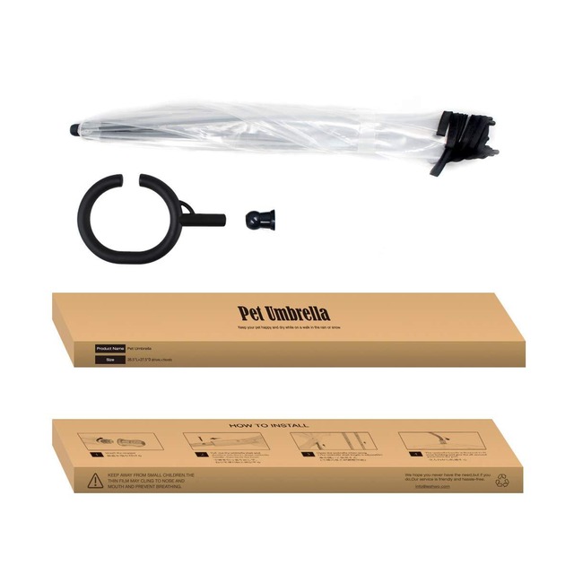 【特価セール】Enjoying 犬用傘 梅雨対応 雨具 無地 大判 小型犬 犬 傘 散歩 防雨防雪 C字型持ち手 曲げられる 調整可能な メタルチェーン ペット用 傘