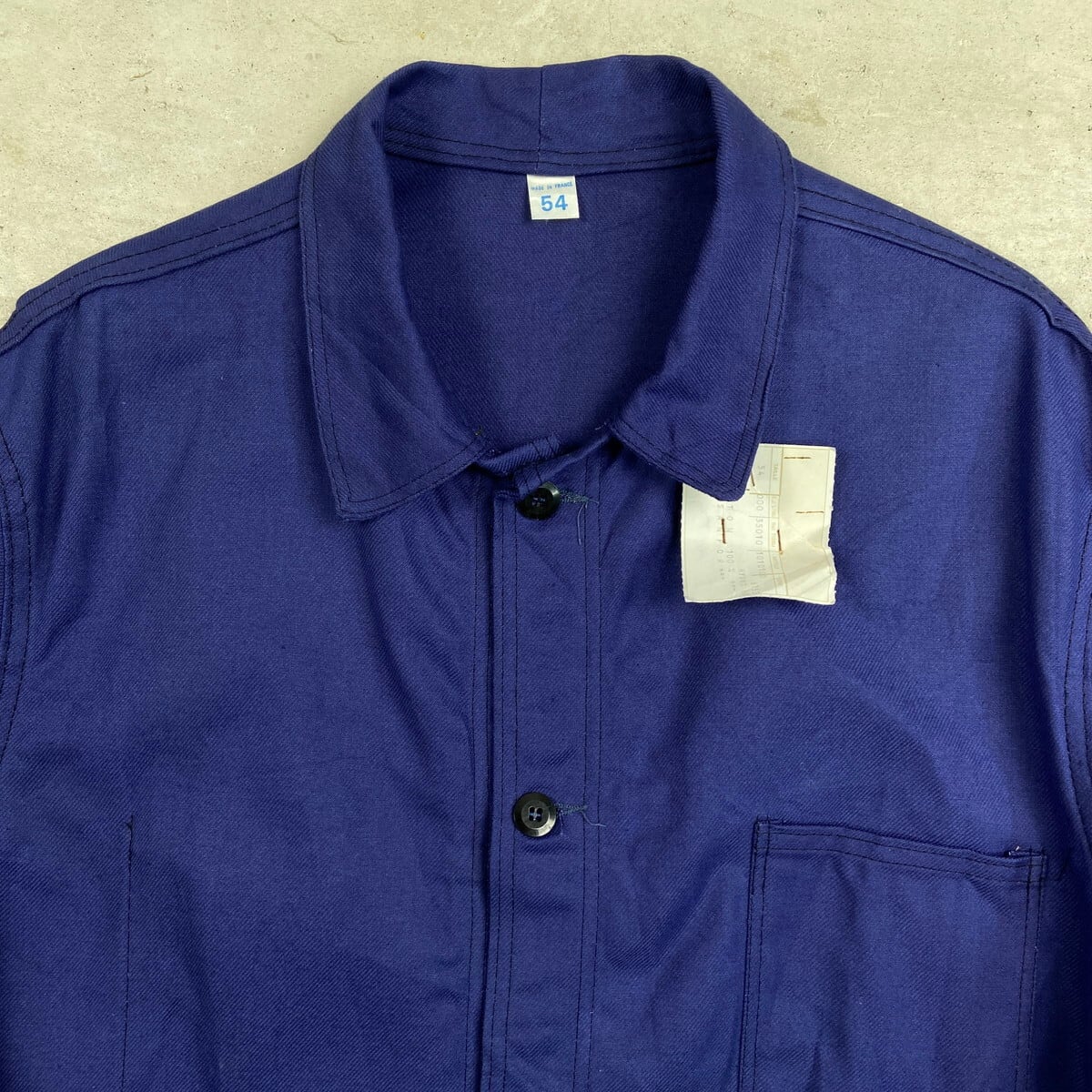 DEAD STOCK NOS 70年代 フランス製 フレンチワークジャケット メンズXL