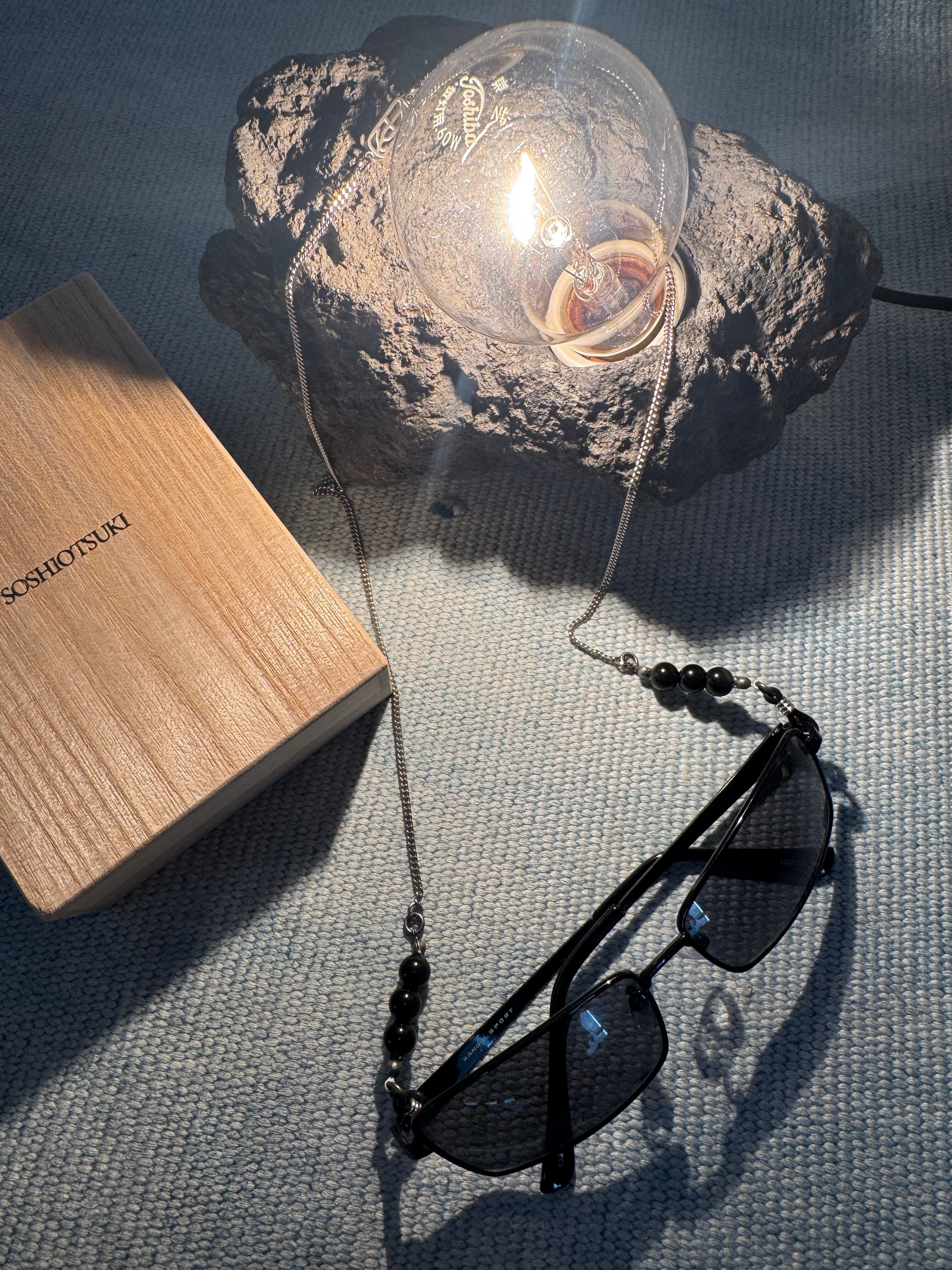 アクセサリー SOSHIOTSUKI Juzu Glasses Chain WHITE SOSHIOTSUKI