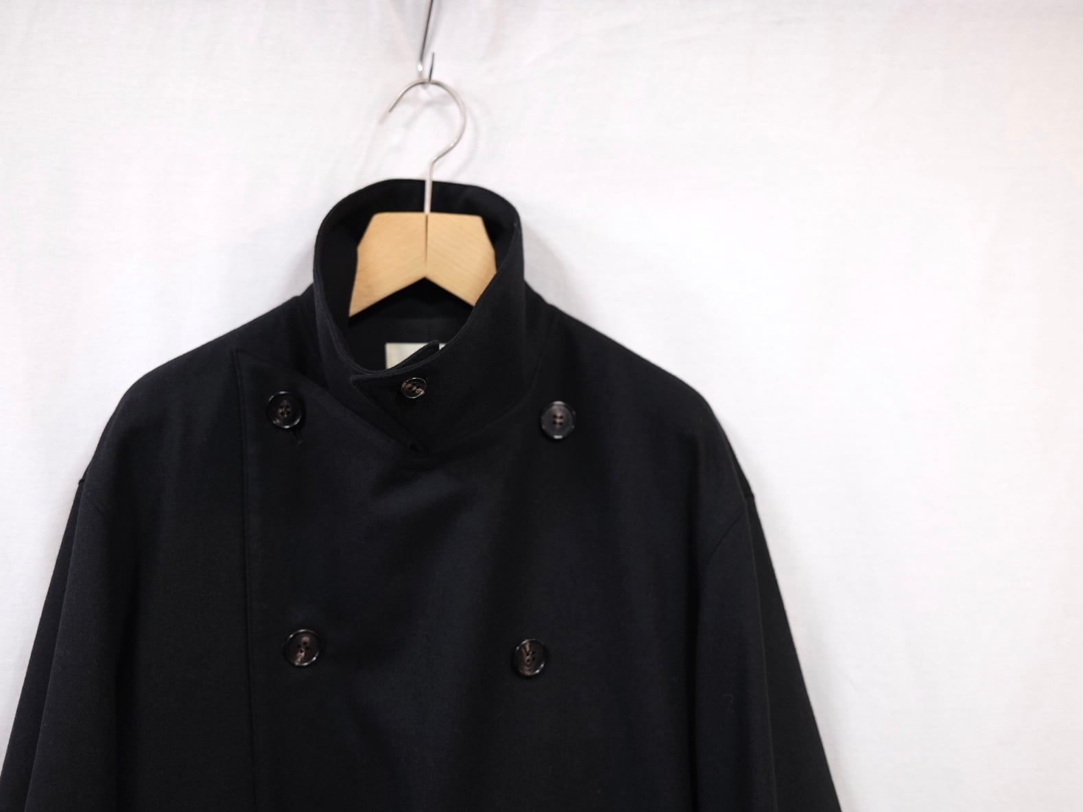 semoh 誇らしい セモー belted coat ベルテッドコート カシミア混