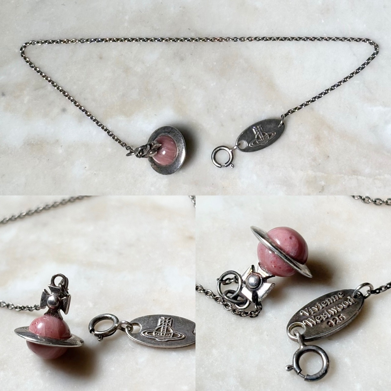 VIVIENNE WESTWOOD silver “Orb” bracelet