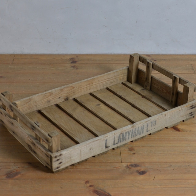 Wood Box / ウッド ボックス　〈プランター・植物・ガーデニング〉1806-0143B