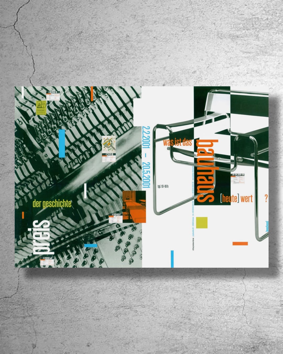 美術学校 『BAUHAUS バウハウス』2001年BAUHAUSデッサウ校舎での展示