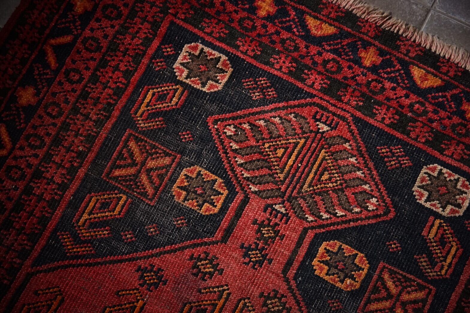 161 -Vintage baluch rug