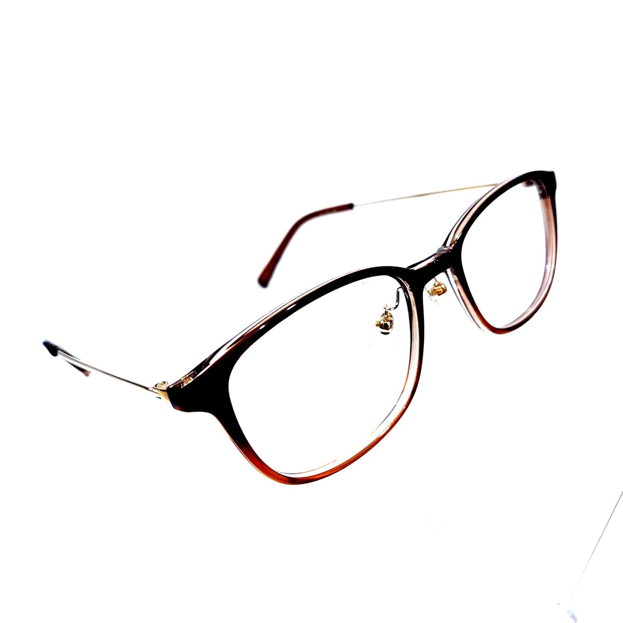No.1043+メガネ F：TR90 ブラウングラデ【度数入り込み価格 