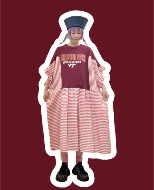 【9/27(日)21:00-9/30(水)12:00まで限定❣️】+R / Clione dress（レッド）