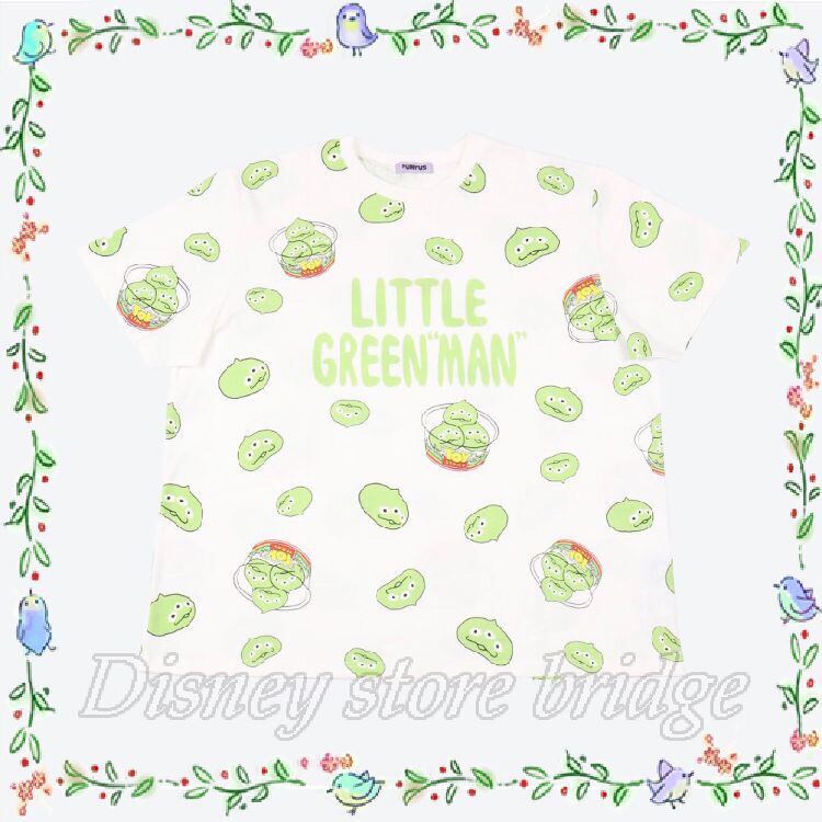 PUNYUS コラボ Tシャツ Lサイズ リトルグリーンマン 東京 ディズニー リゾート 限定 2020年 プニュズ ぷにゅず アパレル 半袖 カットソー ユニセックス
