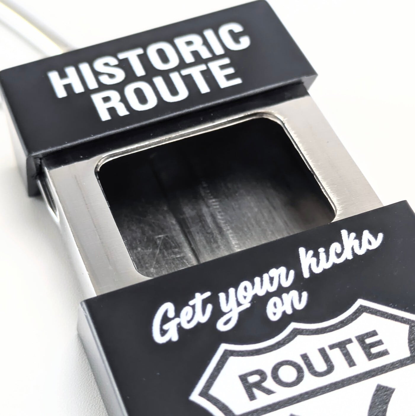 Route 66 ( ルート66 ) 】 Portable Ashtray / 携帯灰皿 / カラビナ