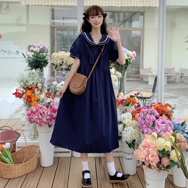 カラードレス サマーウェスト薄手スカート リボン 夏物 萌量不足73048941842