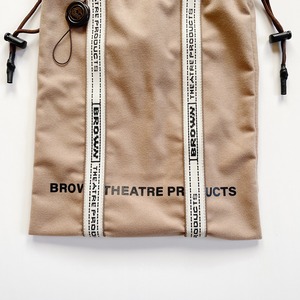 【THEATRE PRODUCTS】JACQUARD TAPE SHOUES BAG (BEIGE)