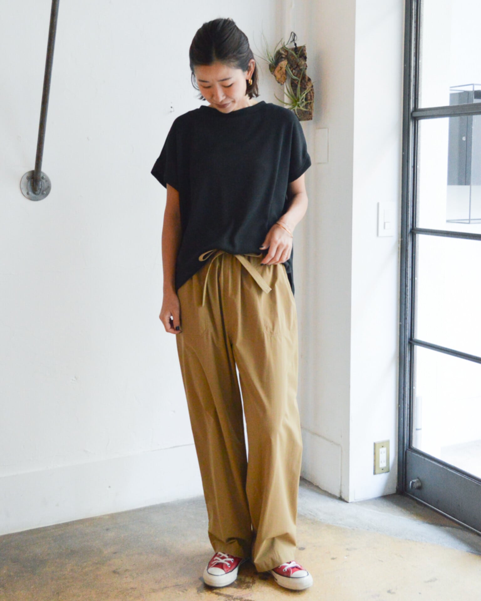 【lelill】ハイテク イージー PANTS / 2COLORS