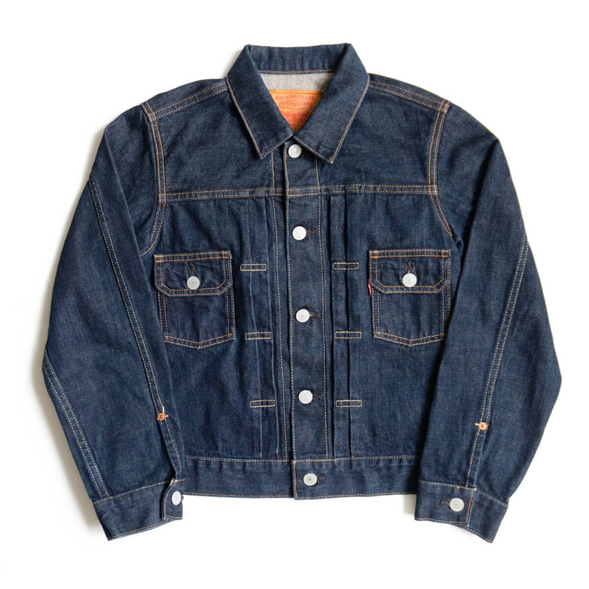 濃紺/ビッグサイズ】LEVI'S RED【1st coat デニム サックコート】L