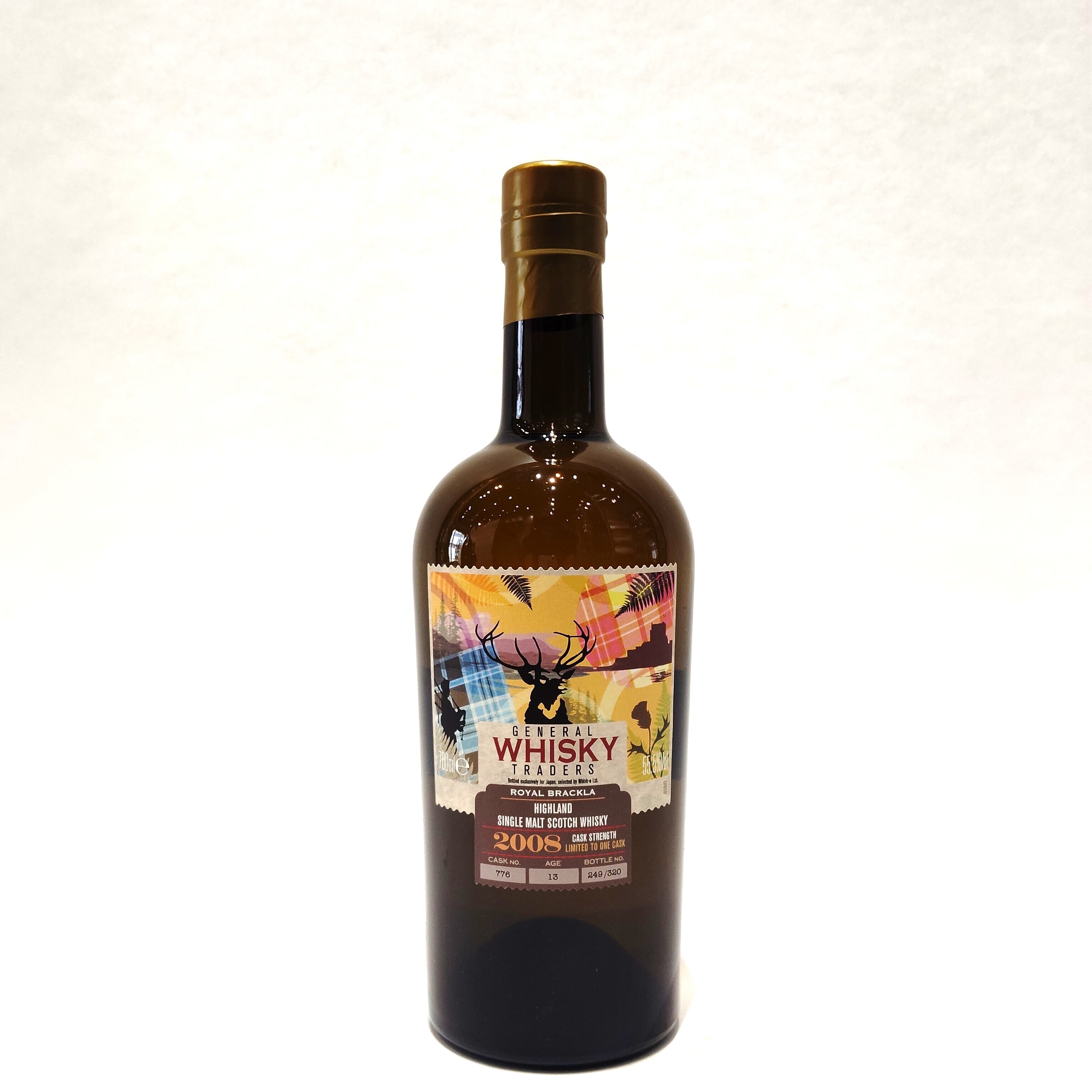 【ロイヤルブラックラ13】ジェネラルウイスキートレーダーズ 2008 55.5度 700ml