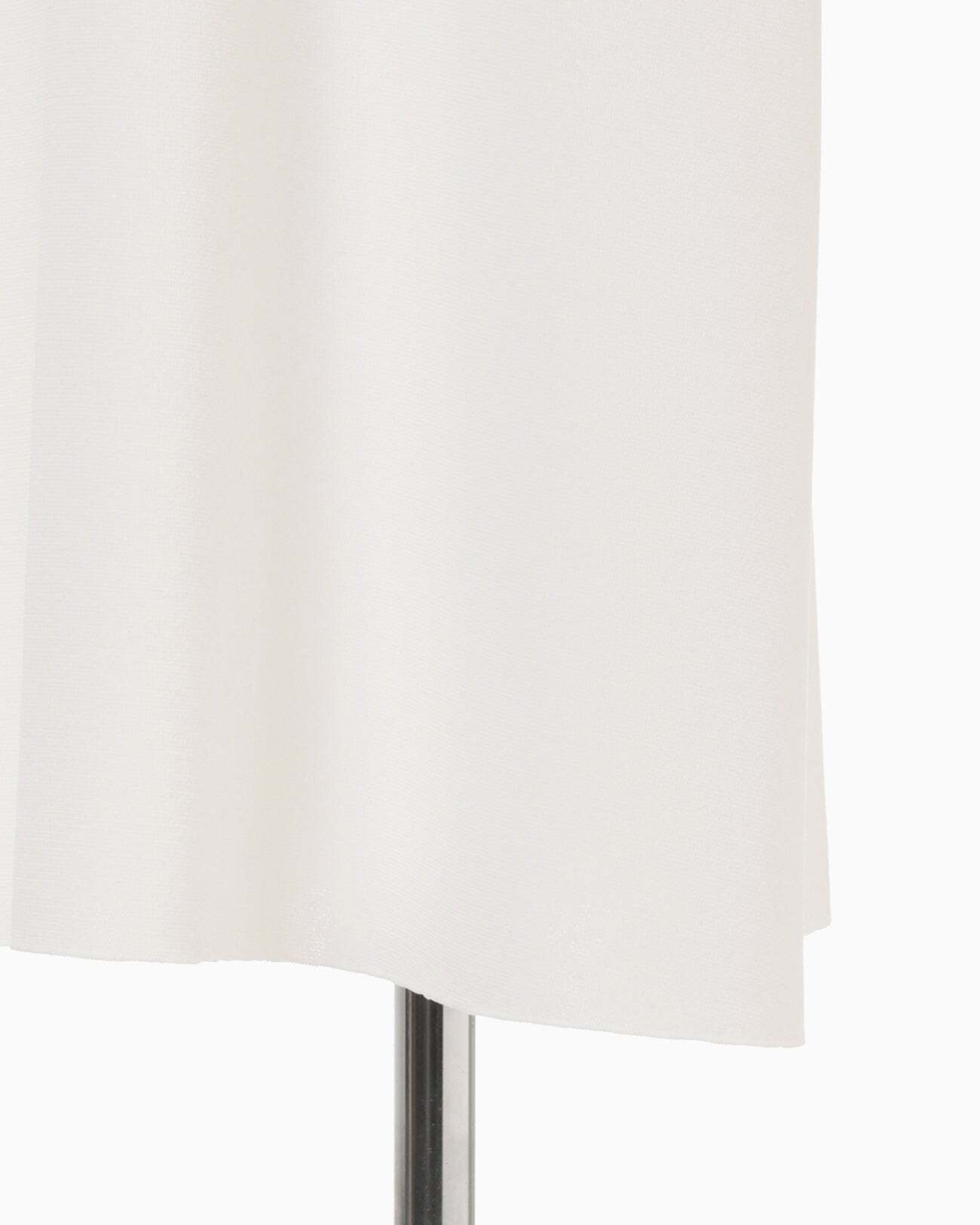 Mame Kurogouchi / マメクロゴウチ】Asymmetric Neck Knitted Dress