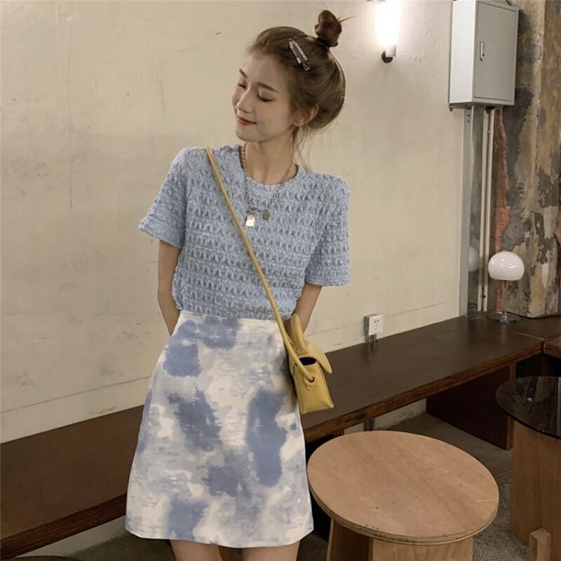 スタイルスタンダードスプリングサマーTシャツ ジャケット スカート レトロ 春物 夏物 1号婦人43431621910