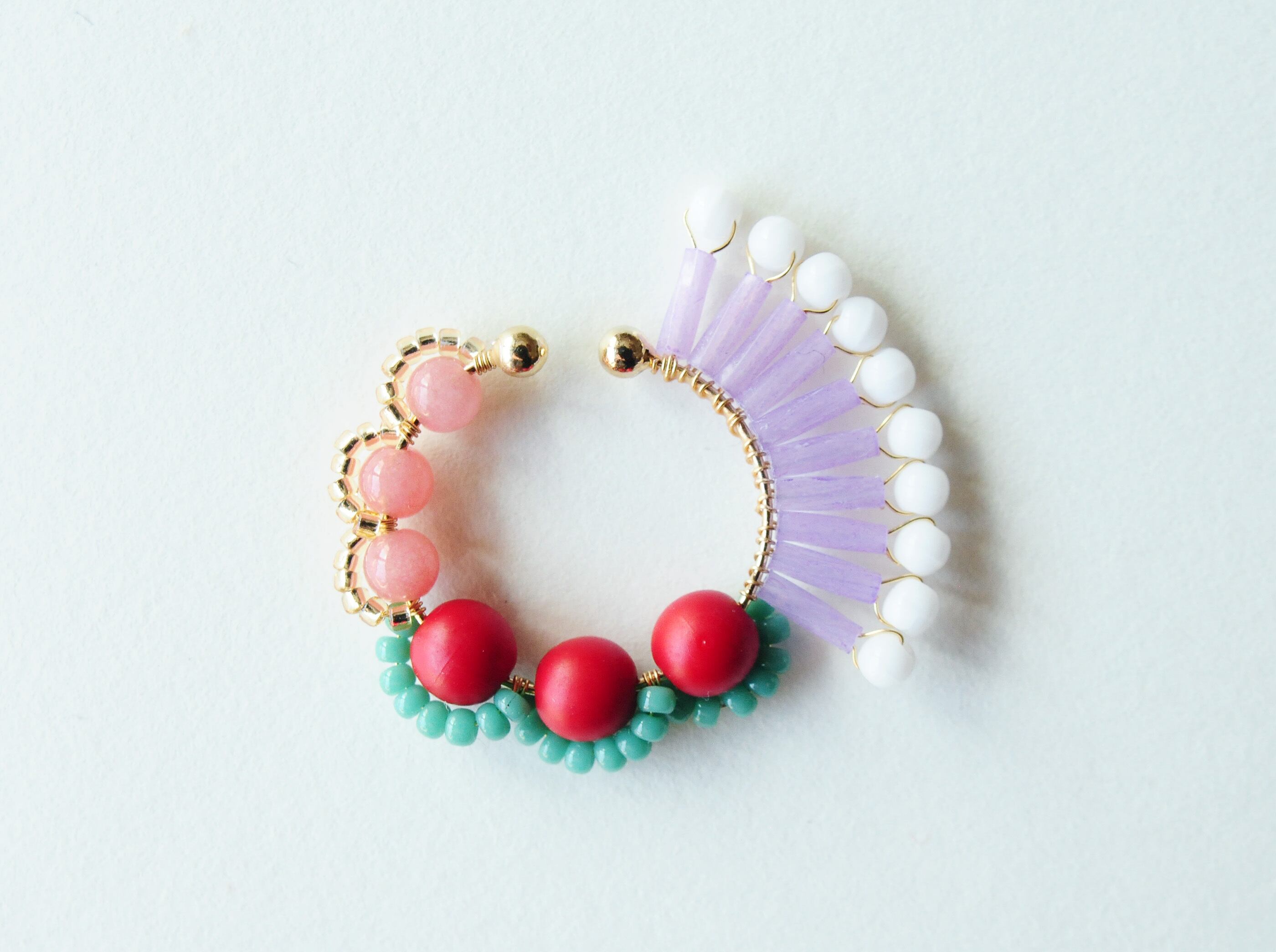 ＜Rollo～イロヅクビジュー～＞イヤーカフ『 ハミングバード/hummingbird 』<34>