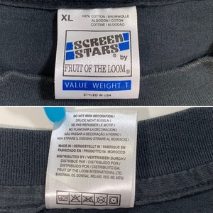 10610 oasis ロックTシャツ バンドT 半袖 両面プリント XL