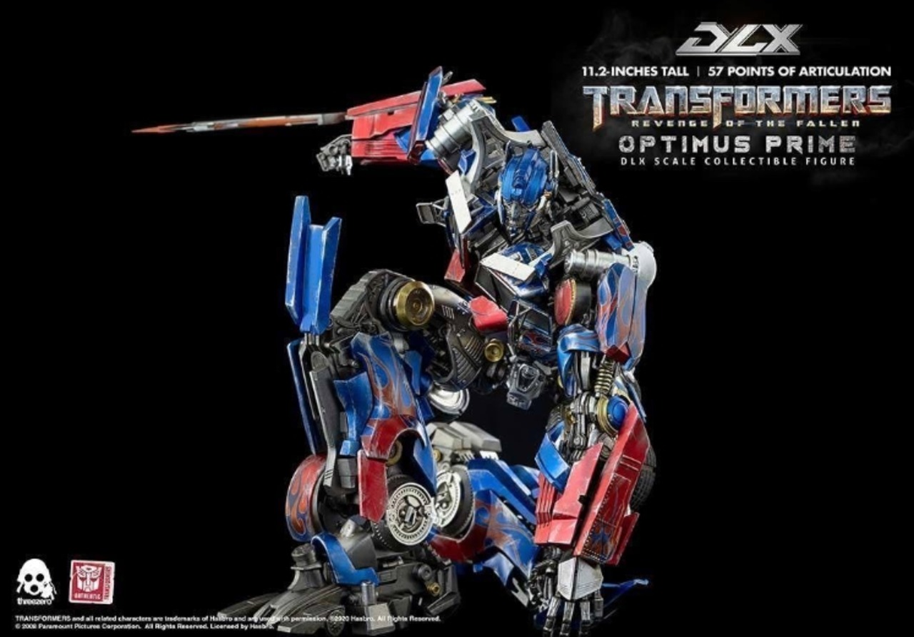 スリーゼロ トランスフォーマー リベンジ オプティマスプライム DLX