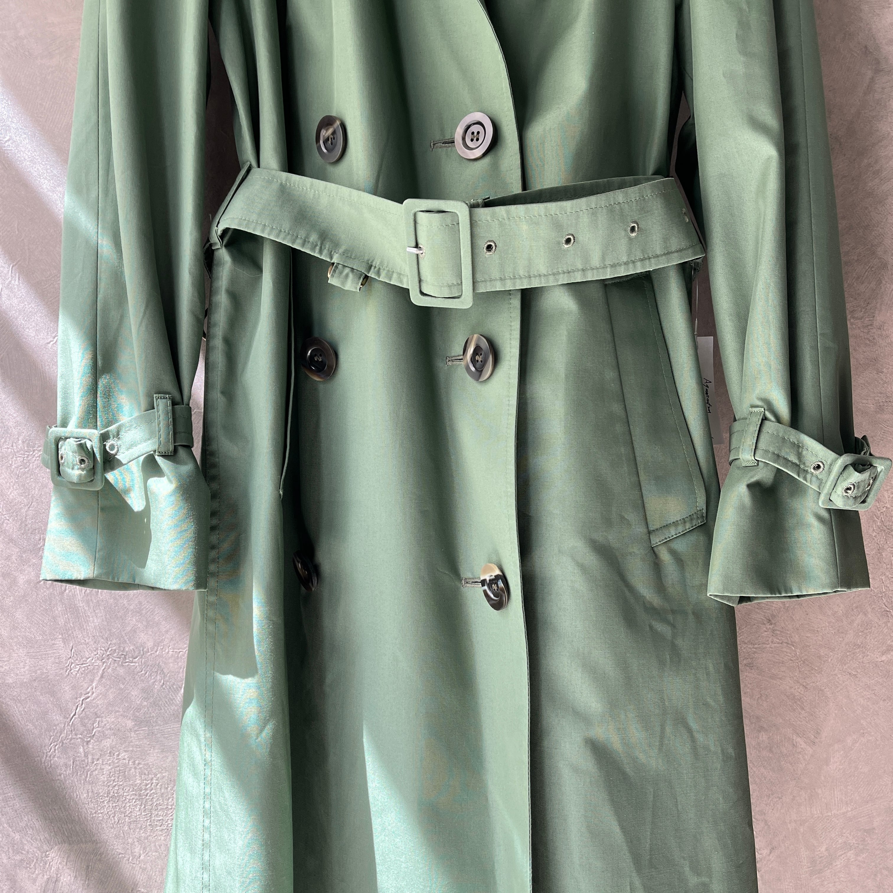 aquascutum 70s vintage trench coat アクアスキュータム レディーストレンチコート