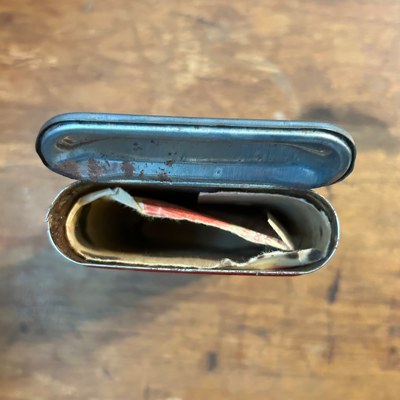 1960s–1980s プリンス・アルバート ヴィンテージ タバコ缶 PRINCE ALBERT CRIMP CUT Vintage Tobacco Tin T-803