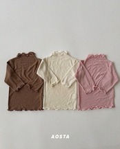 韓国子供服 / 26Autumn / Aosta / やわらかTシャツ / 秋服 *S~XXL*