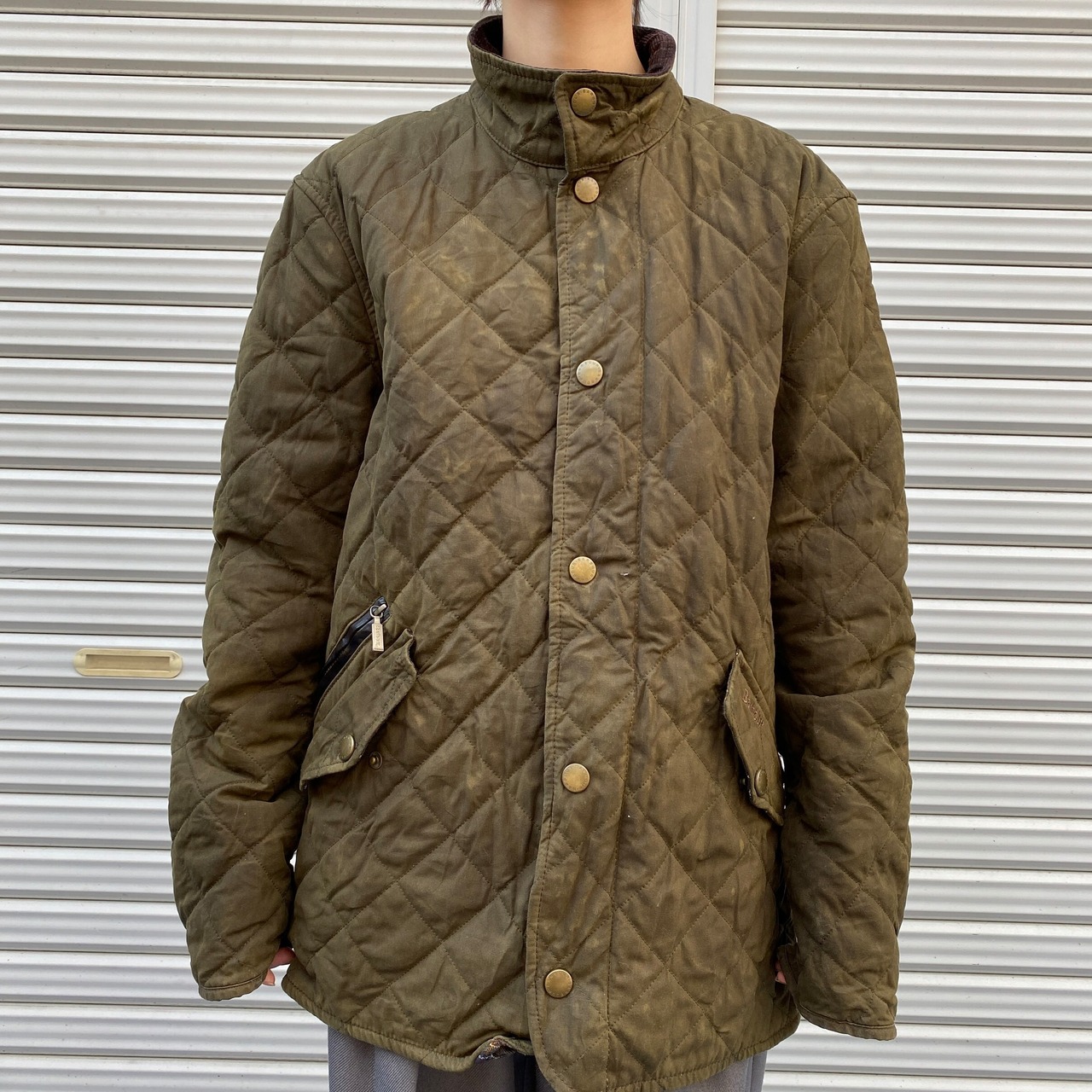 Barbour バブアー CHELSEA ワックスコットン キルティング オイルド 