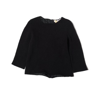 vintage  miu miu   back zip   3/4sleeve  knit