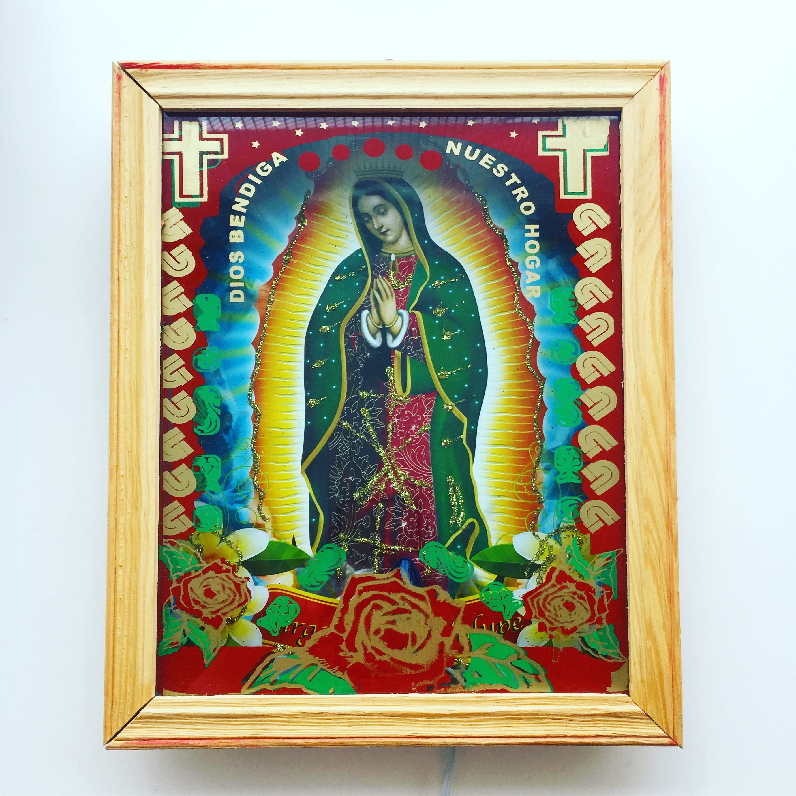 光る！マリア様壁掛け | 光と音の専門店ハオハオハオ ブッダマシーン通販