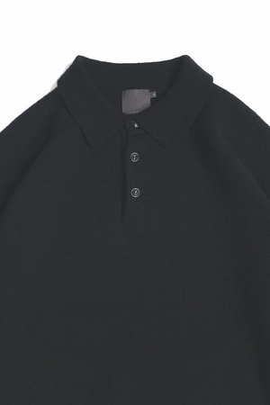 Alpaca Wool Smooth Knitted Polo