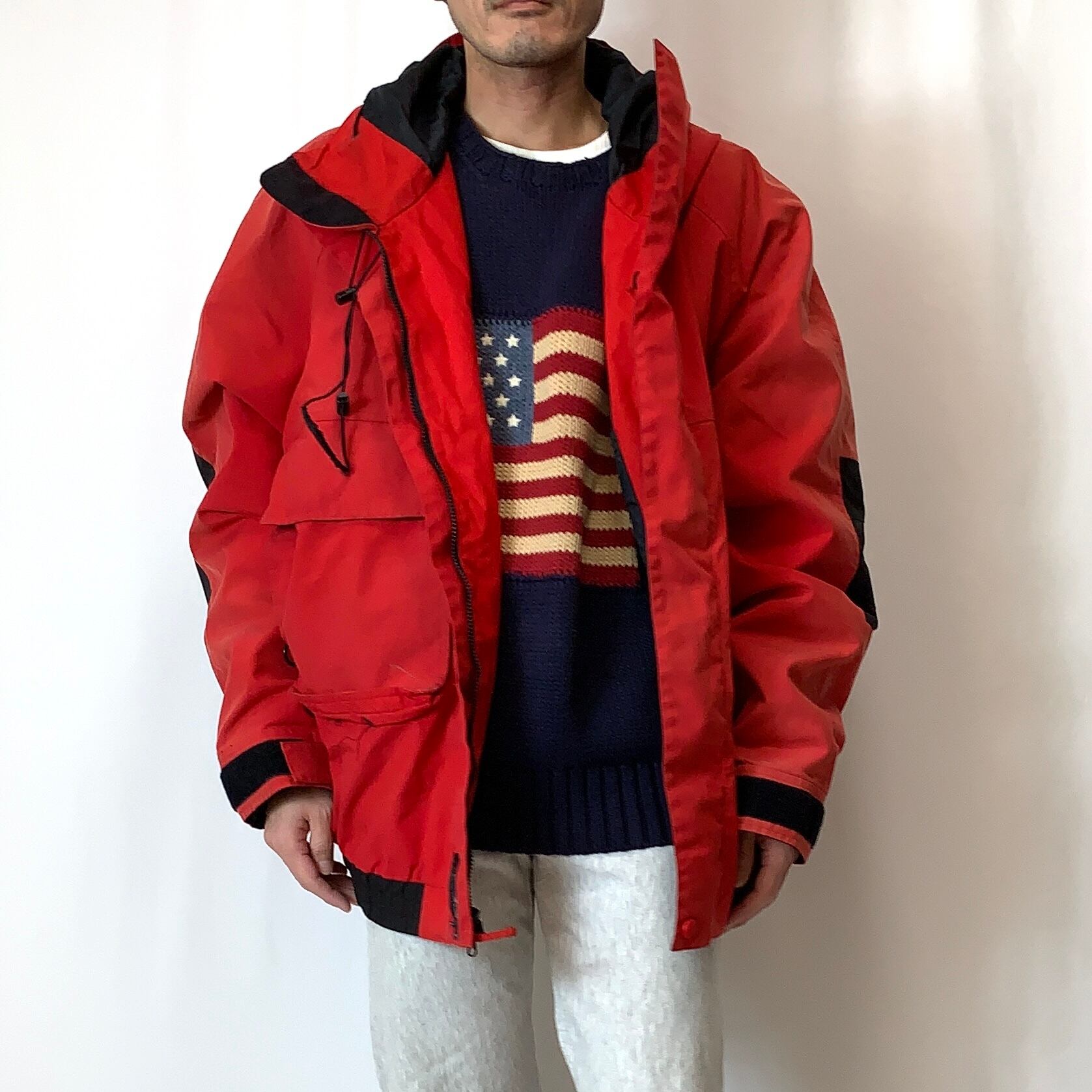 vintage old 90s Cabelas GORE-TEX nylon jacket カベラス