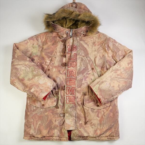 Size【M】 SUPREME シュプリーム 19AW Spellout N-3B Parka Timber Camo ジャケット ベージュ  【中古品-良い】 20773726 | STAY246 powered by BASE