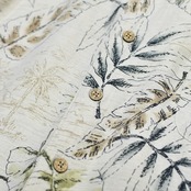 Batik Bay silk aloha shirt ivory